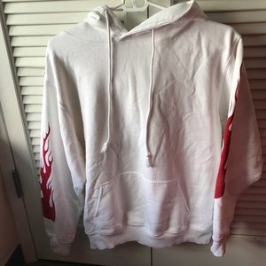 Brandy Melville Flame Hoodie